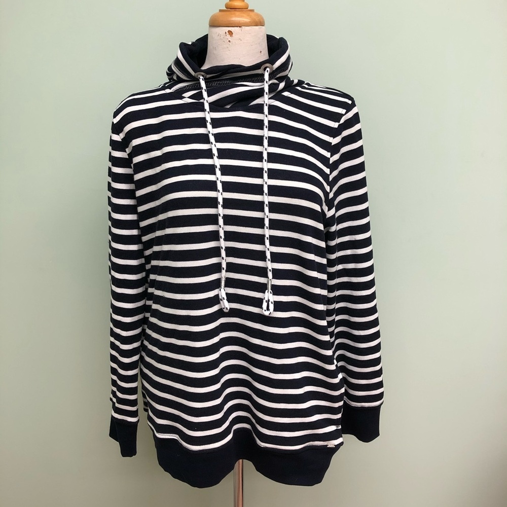 Women's Striped Sweater | Blue and White | French Dressing Jeans | Various Sizes